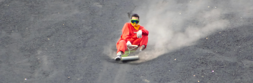 Volcano Boarding, Cerro Negro- León - Nicaragua